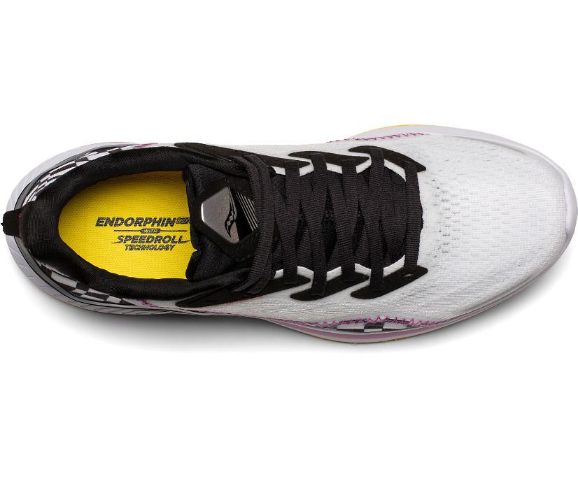 Women's Saucony Endorphin Shift 2 Running Shoes White / Black | Singapore 116SGLO